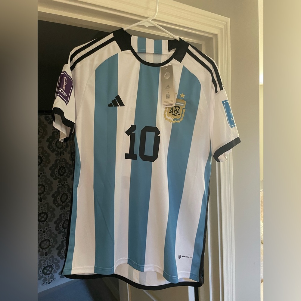 Lionel Messi 2022 FIFA World Cup Jersey